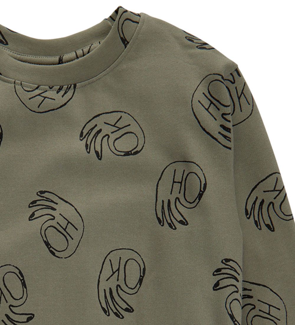 Soft Gallery Sweatshirt - SGKonrad - Deep Lichen green