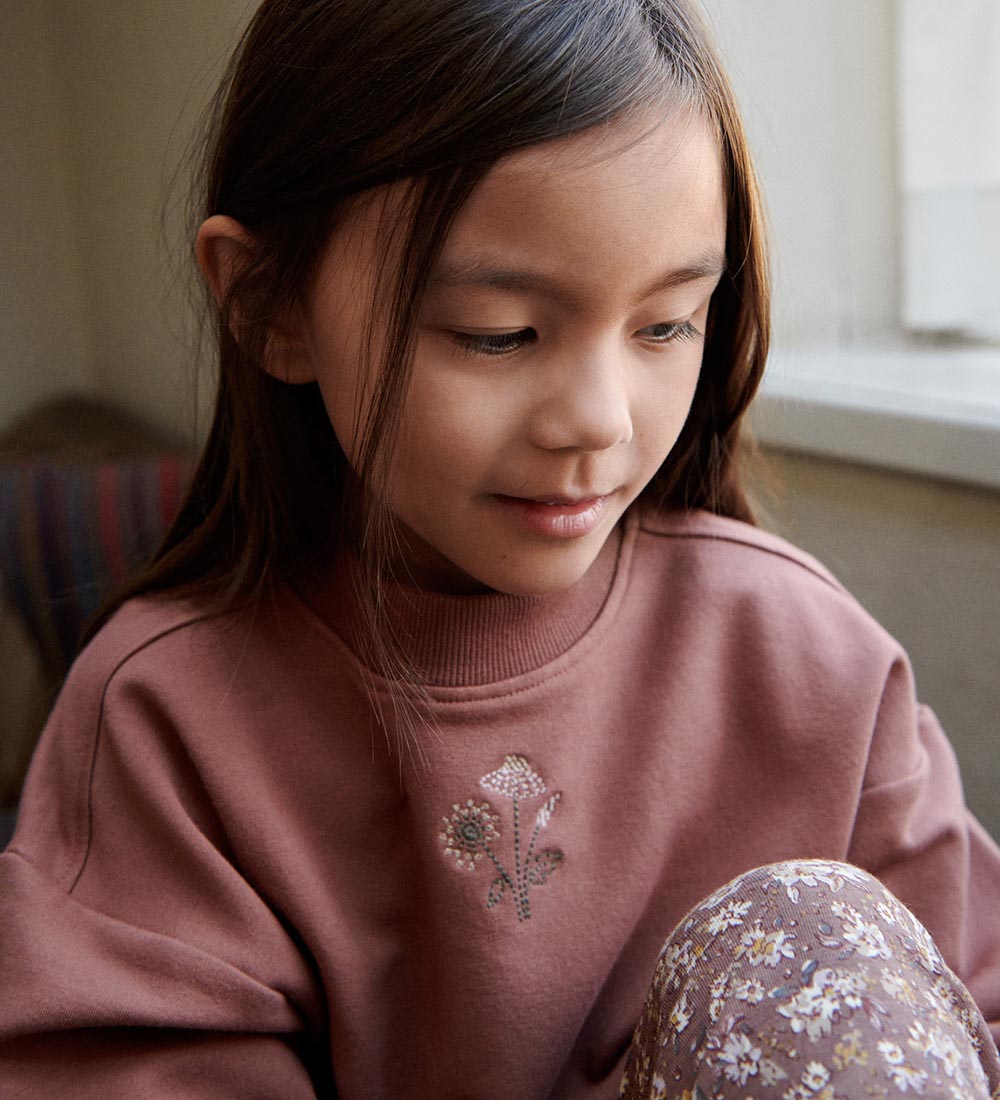 Wheat Sweatshirt - Eliza - Vintage Rose