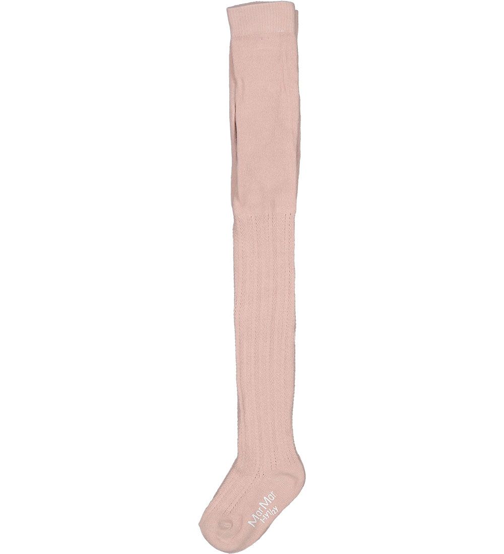 MarMar Strømpebukser - Pointelle - Sheer Rose