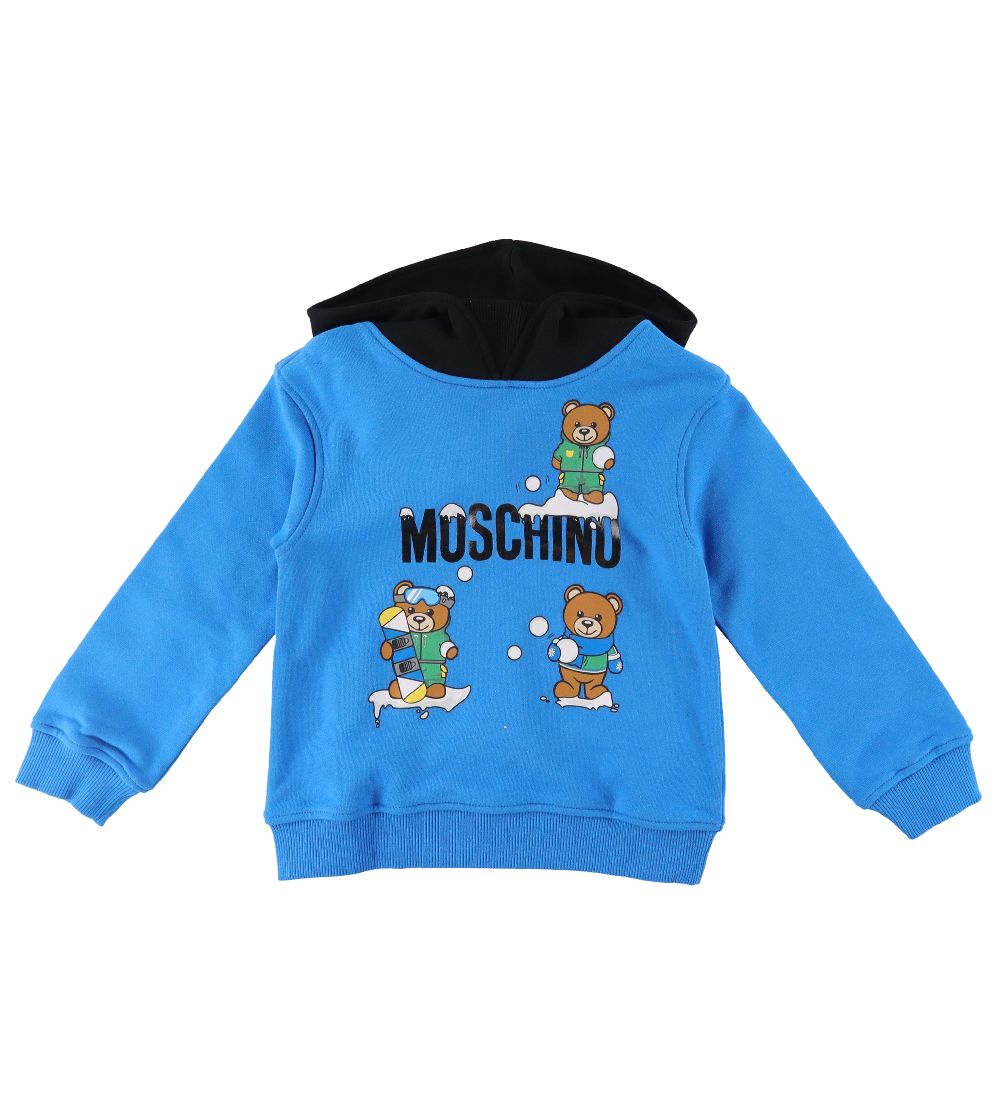 Moschino Sweatsæt - Brilliant Blue m. Print