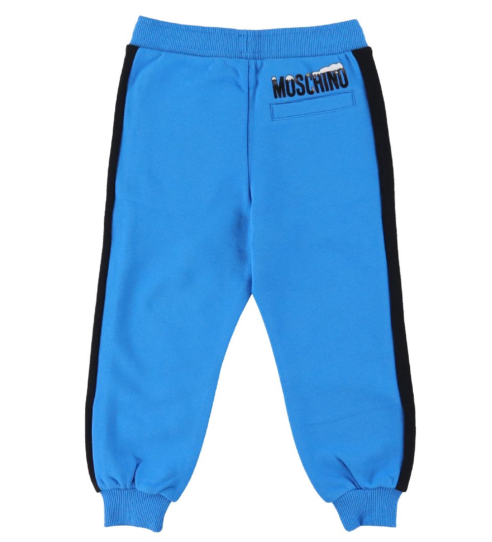 Moschino Sweatsæt - Brilliant Blue m. Print