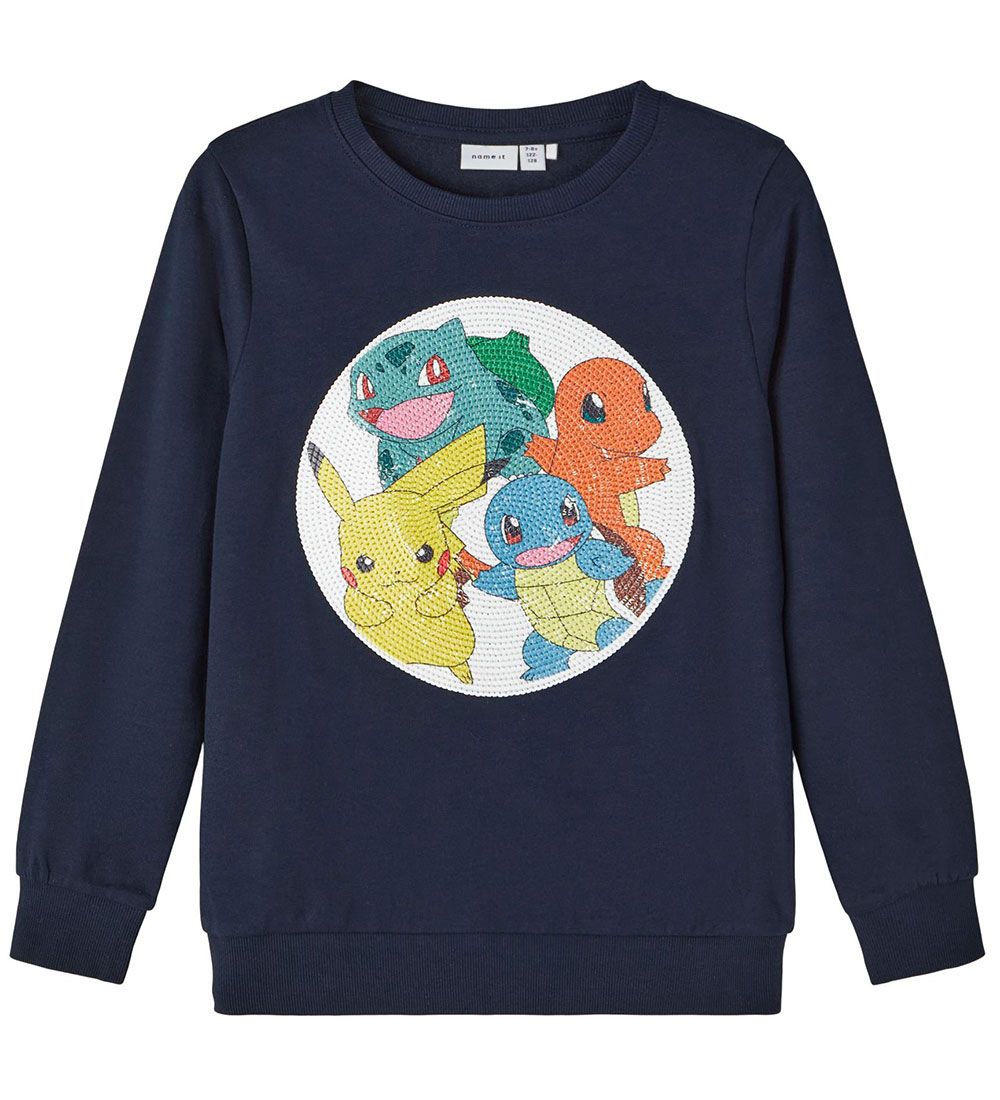 Name It Sweatshirt - NkmMabst Pokemon - Dark Sapphire