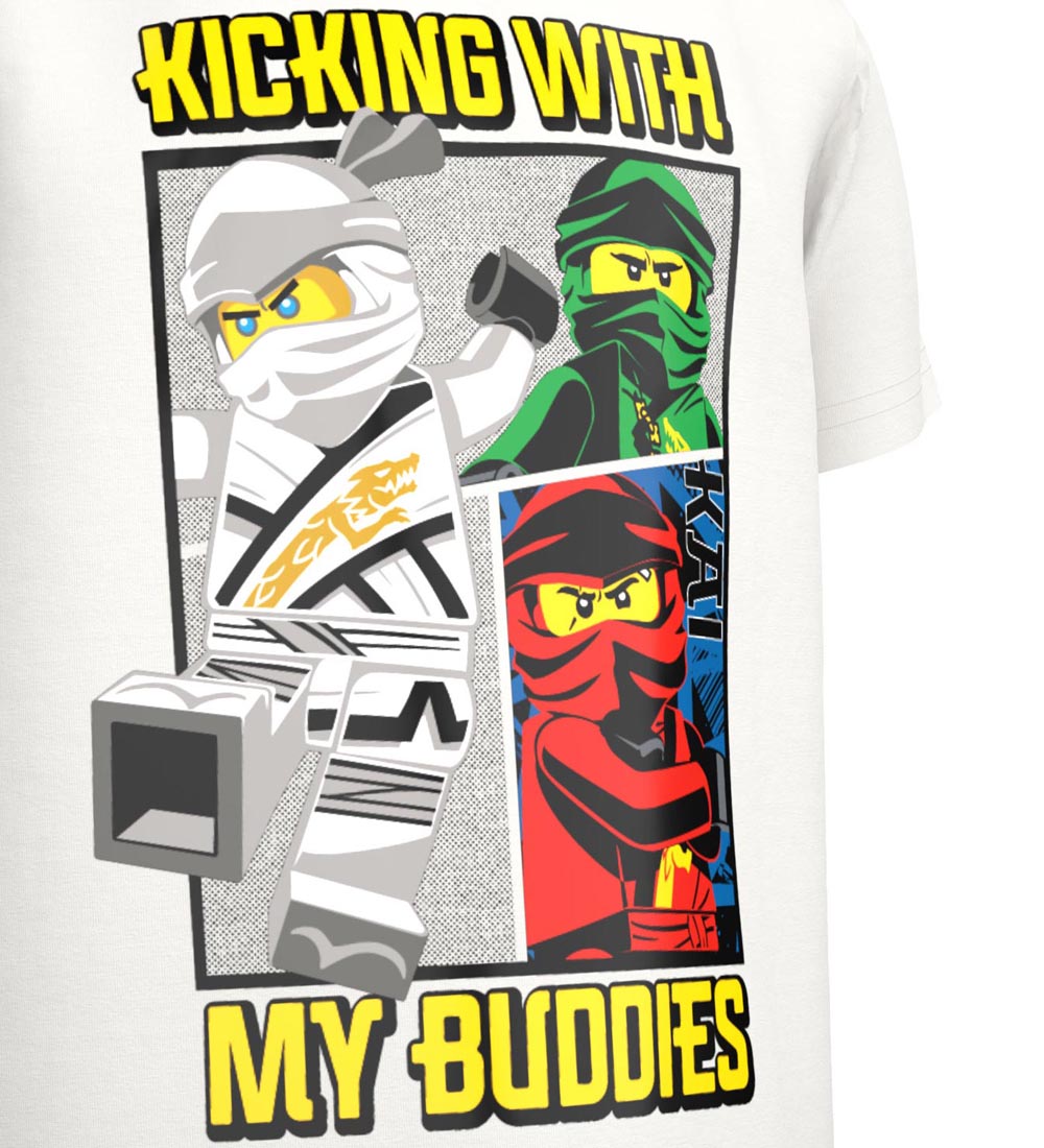 LEGO Ninjago T-shirt - Off White m. Print