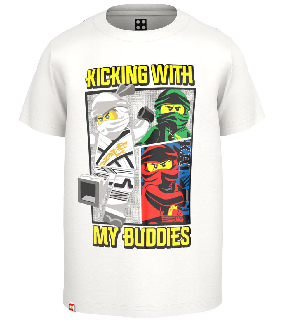 LEGO Ninjago T-shirt - Off White m. Print