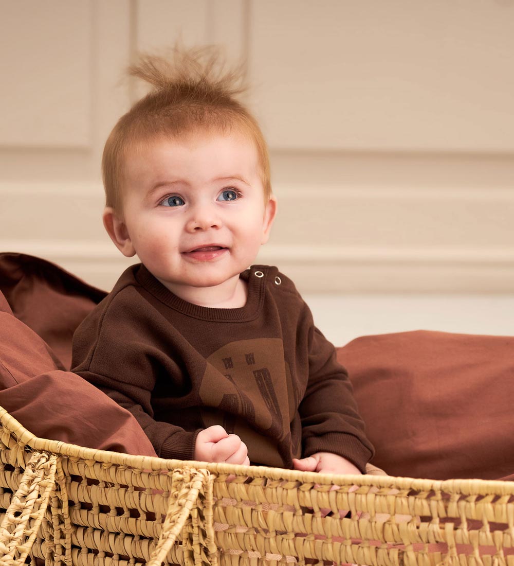 Müsli Sweatshirt - Baby - Coffee » Gratis kredit i op til 3 mdr.