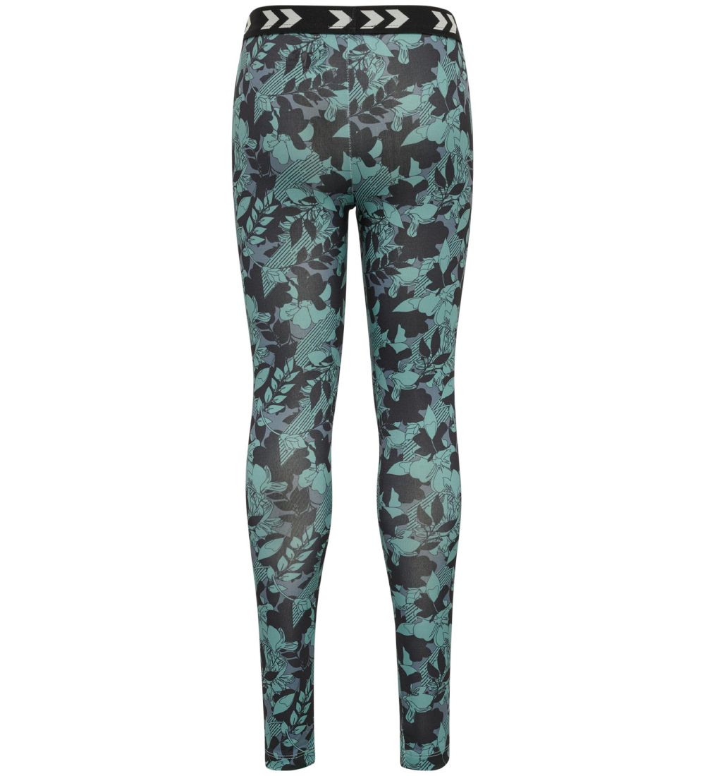 Hummel Leggings - hmlMimmi - Mineral Blue