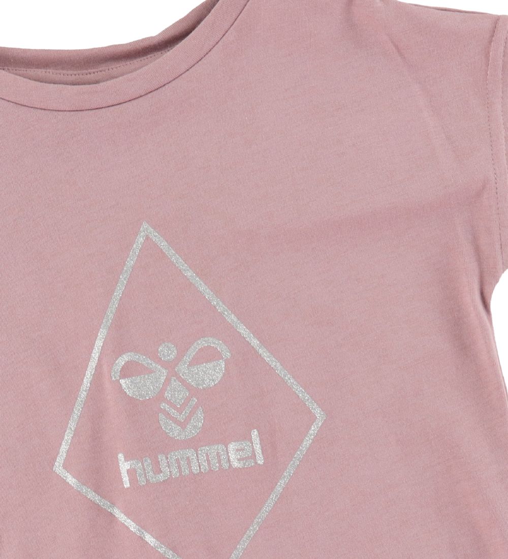 Hummel T-shirt - hmlLuna - Rosa
