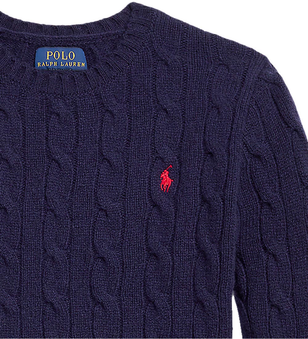 Polo Ralph Lauren Bluse - Uld - Classics ll - Navy