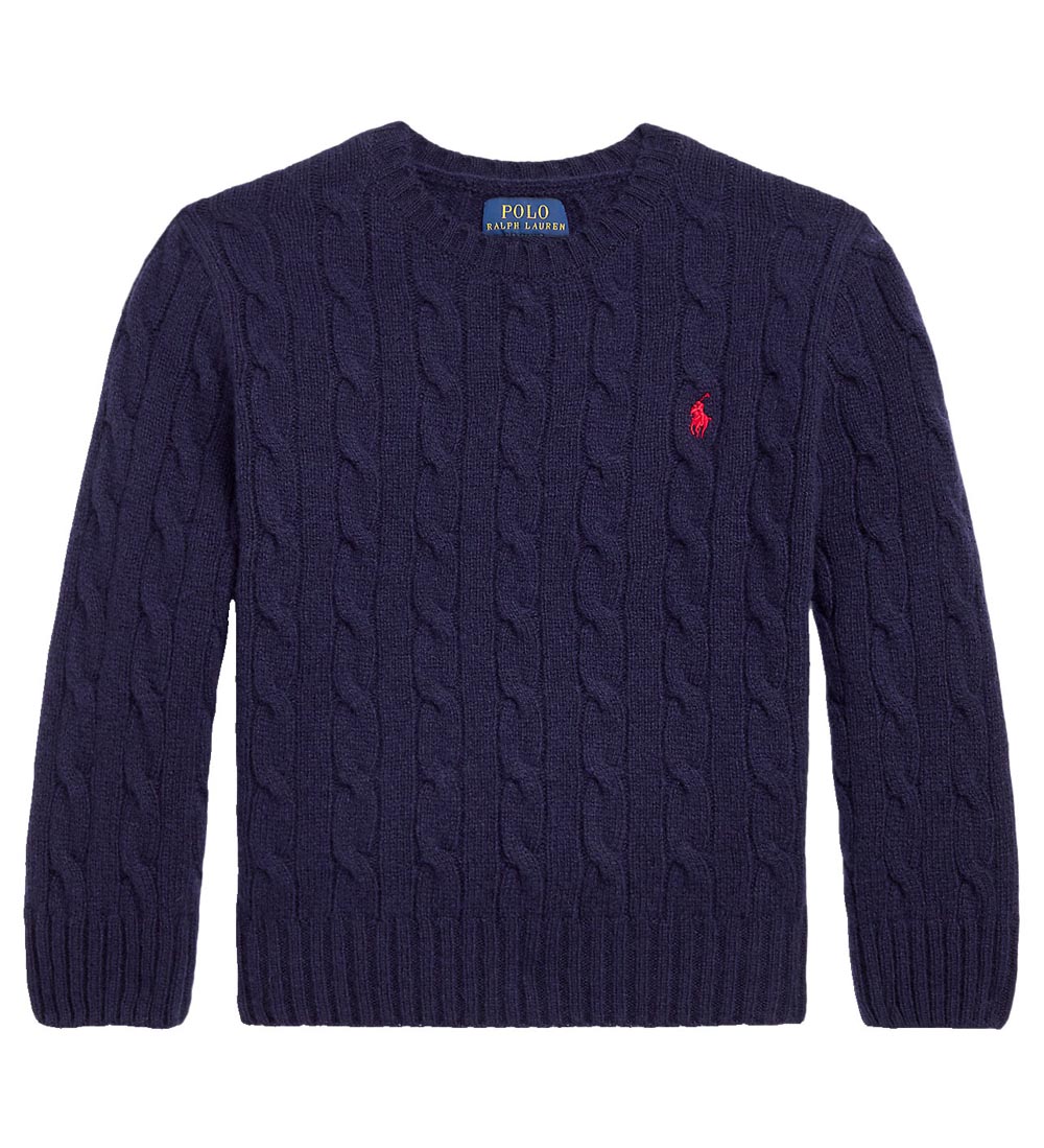 Polo Ralph Lauren Bluse - Uld - Classics ll - Navy