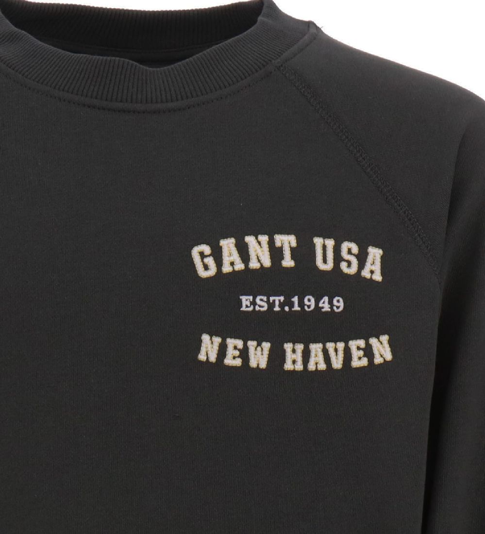 GANT Sweatshirt - Washed Out Black