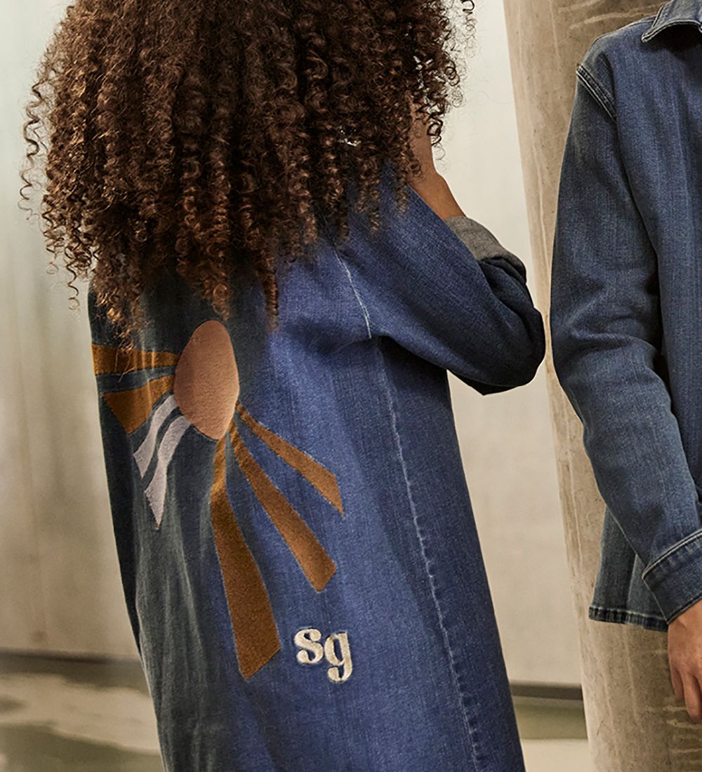 Soft Gallery Kjole - Denim - SGFrederique - Blue Denim