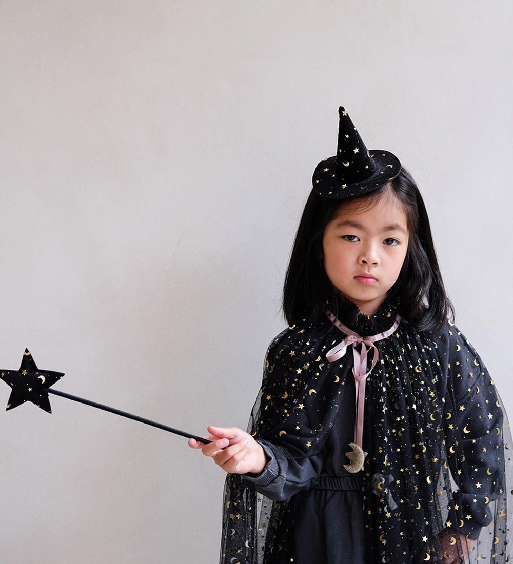 Mimi & Lula Kappe - Magical Witches - Sort