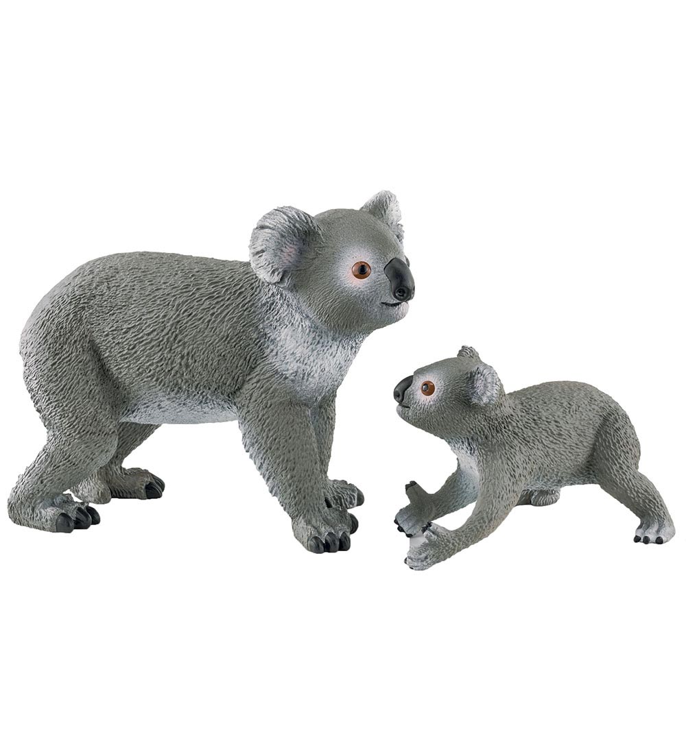 Schleich Wild Life - L: 13,6 cm - Koala Mother and Baby