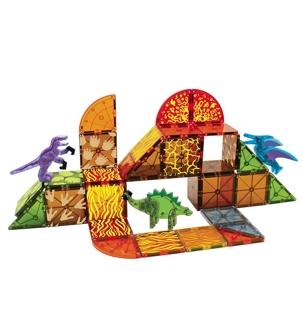 Magna-Tiles Magnetst - 40 Dele - Dino World