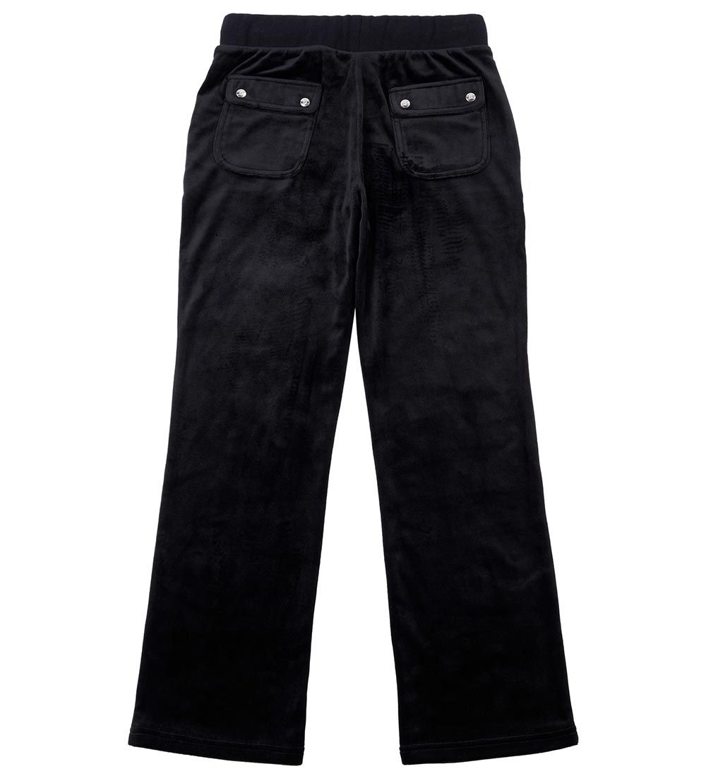 Juicy Couture Velourbukser -  Jet Black