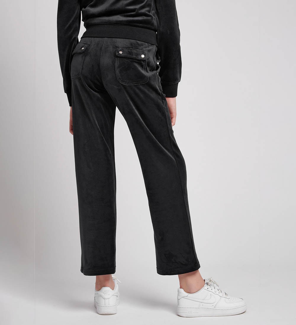 Juicy Couture Velourbukser -  Jet Black