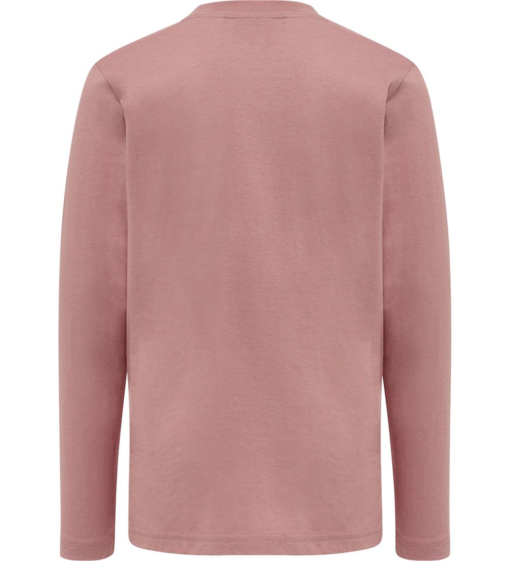 Hummel Bluse - hmlAsta - Wood Rose m. Hvid