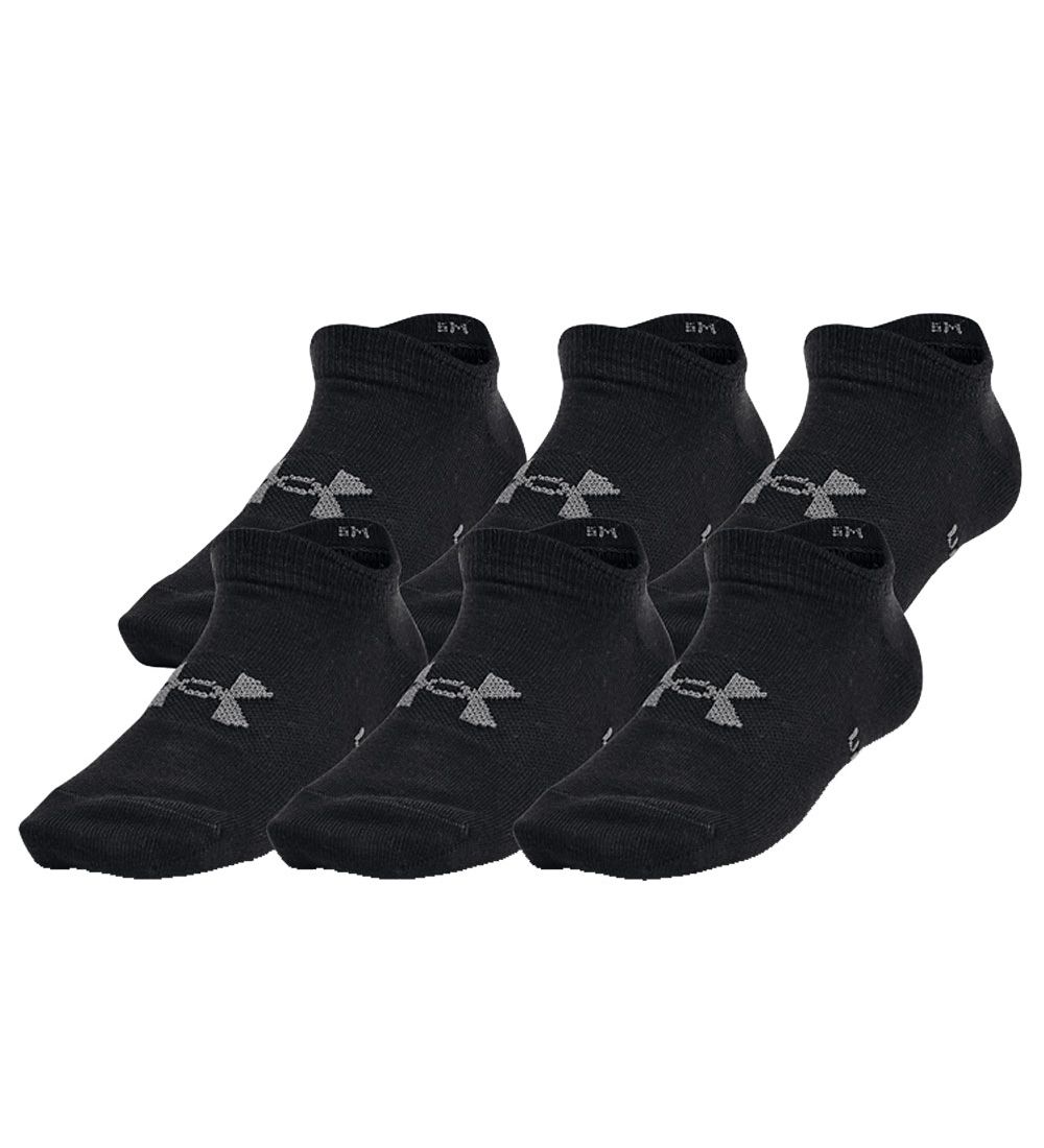 Under Armour Strmper - No Show - 6 Pak - Sort