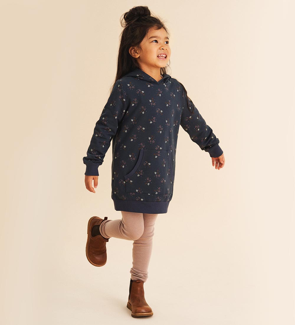Freds World Sweatkjole - Star - Night Blue m. Print