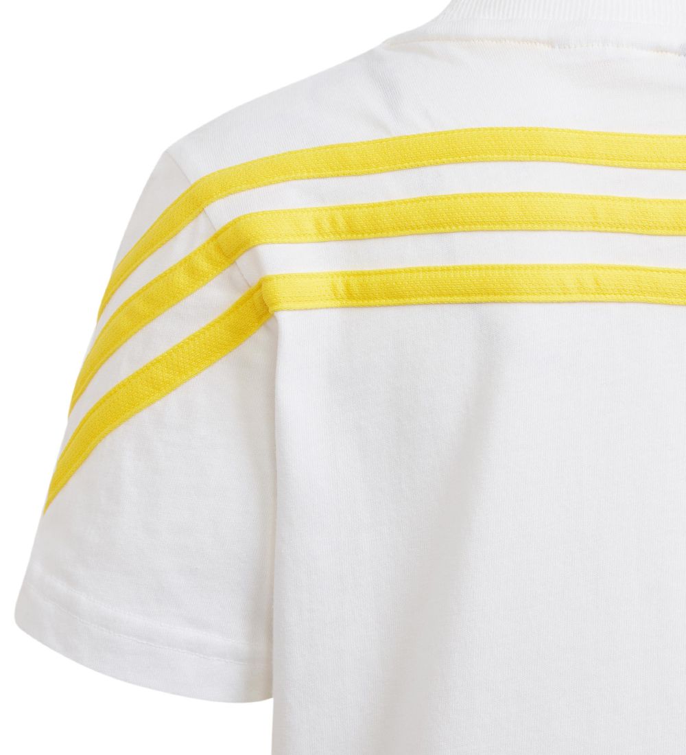 adidas Performance T-Shirt - Lk Dy Mm Tee - White/Impyel
