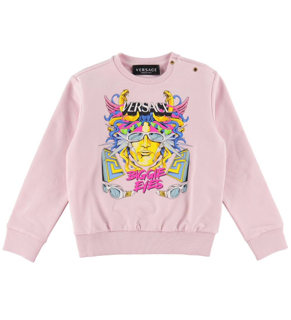 Versace Sweatshirt - Rosa m. Print