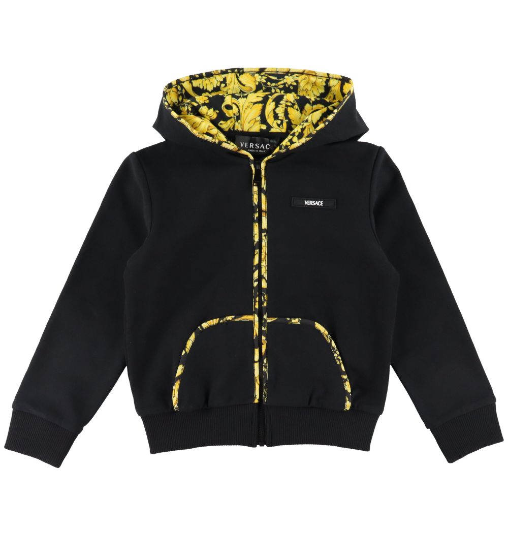 Versace Sweatsæt - Cardigan/Sweatpants - Sort/Guld