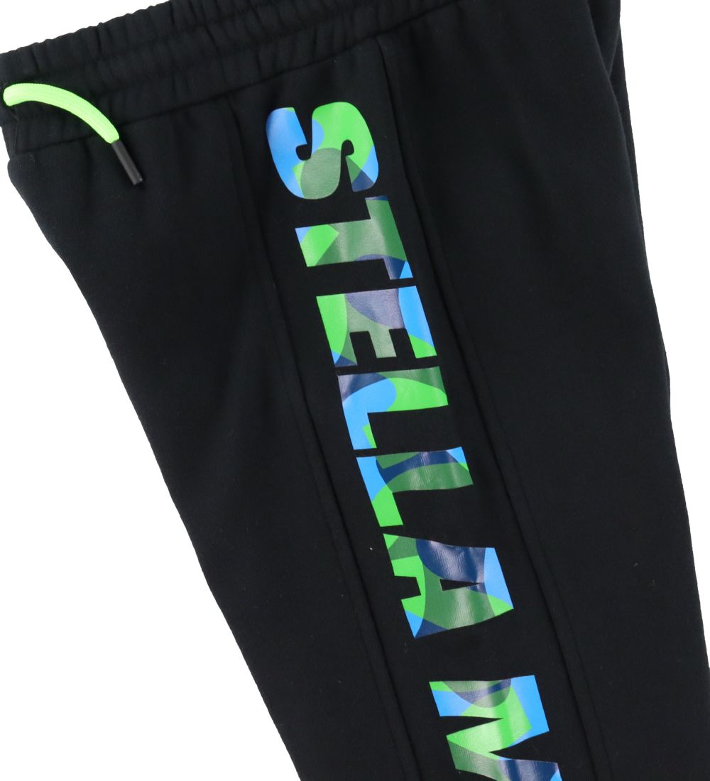 Stella McCartney Kids Sweatpants - Sort m. Print