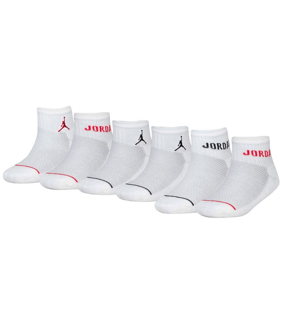 Jordan Ankelstrmper - 6-pak - Legend Cushioned Ankle - Hvid
