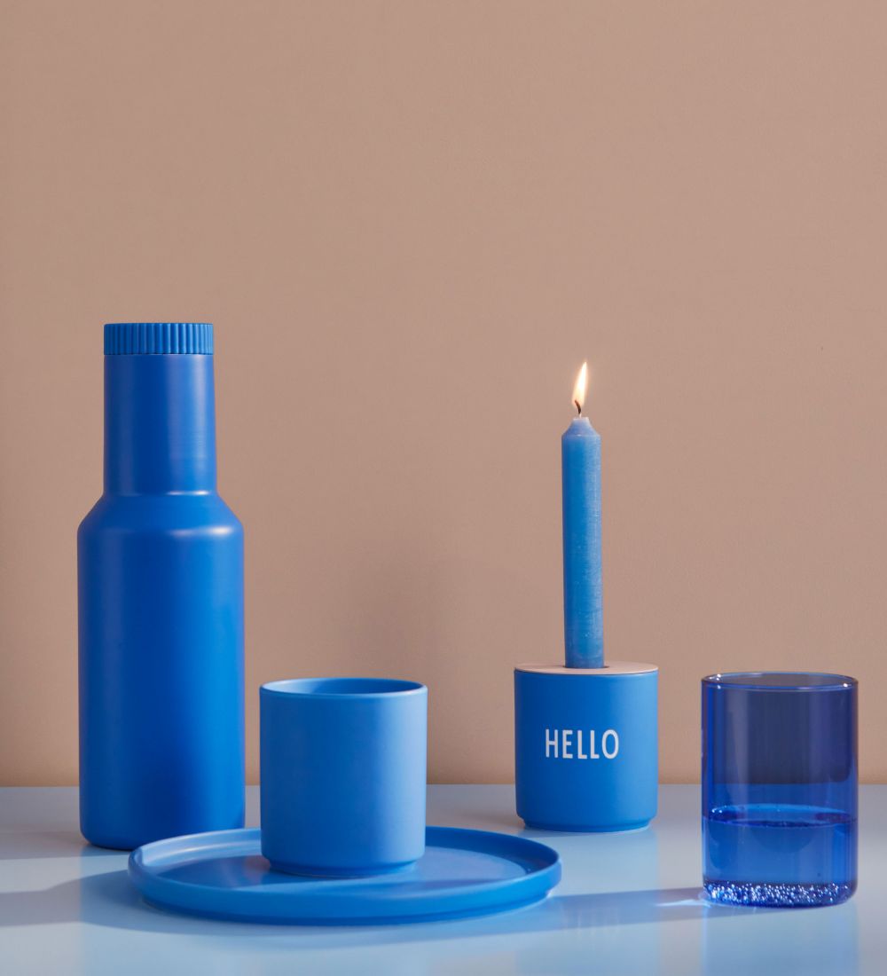 Design Letters Kop - Favorite Cup - Hello - Cobalt Blue