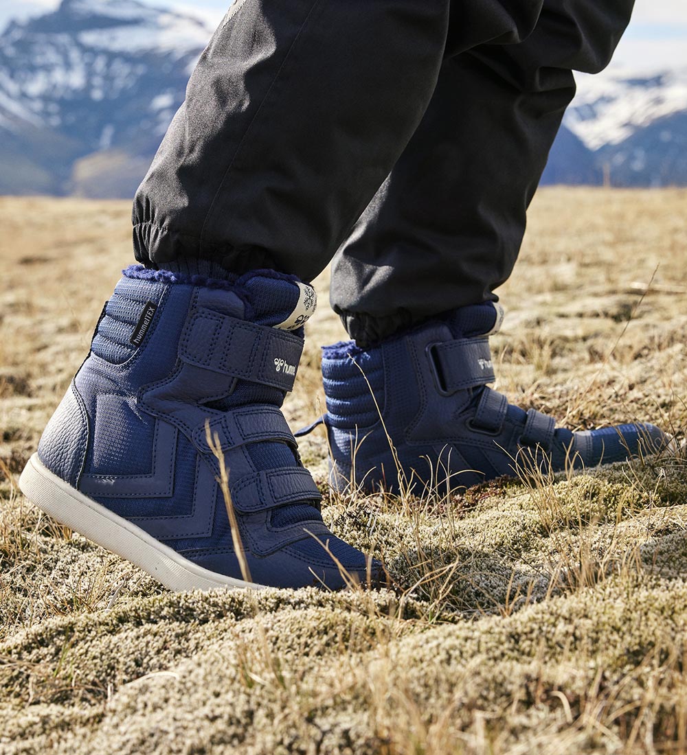 Hummel Vinterstøvler - Stadil Super Poly Tex Jr - Black Iris