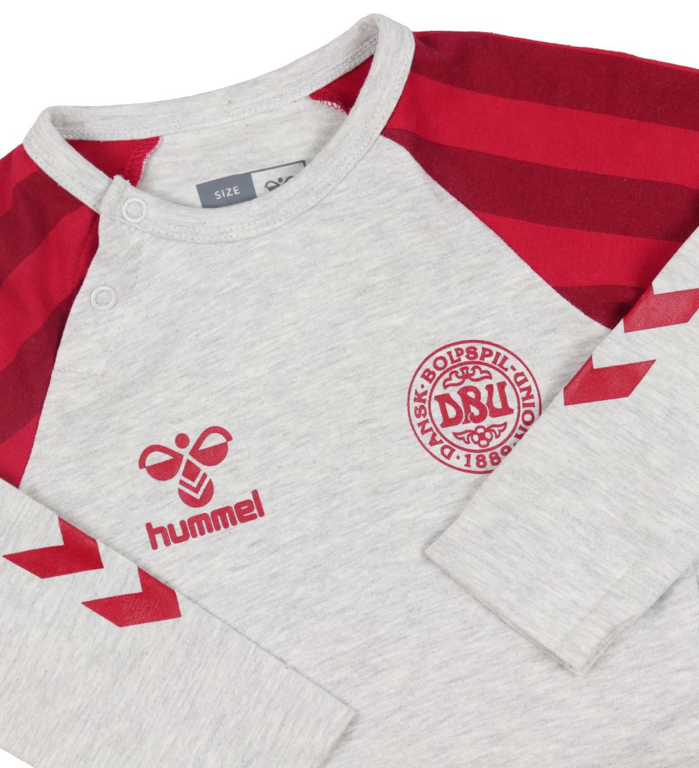 Hummel Body l/æ - DBU - hmlHonor - Light Grey Melange