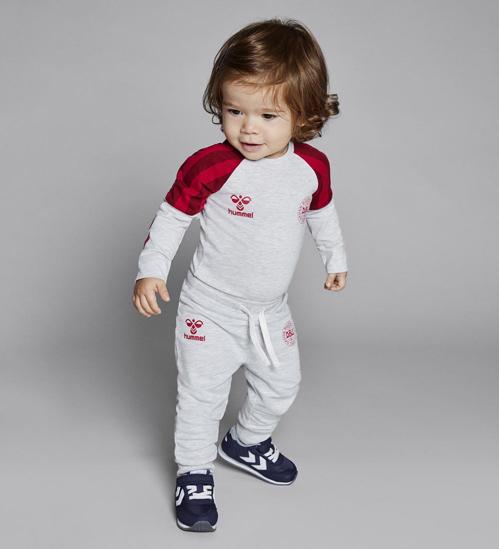 Hummel Body l/æ - DBU - hmlHonor - Light Grey Melange