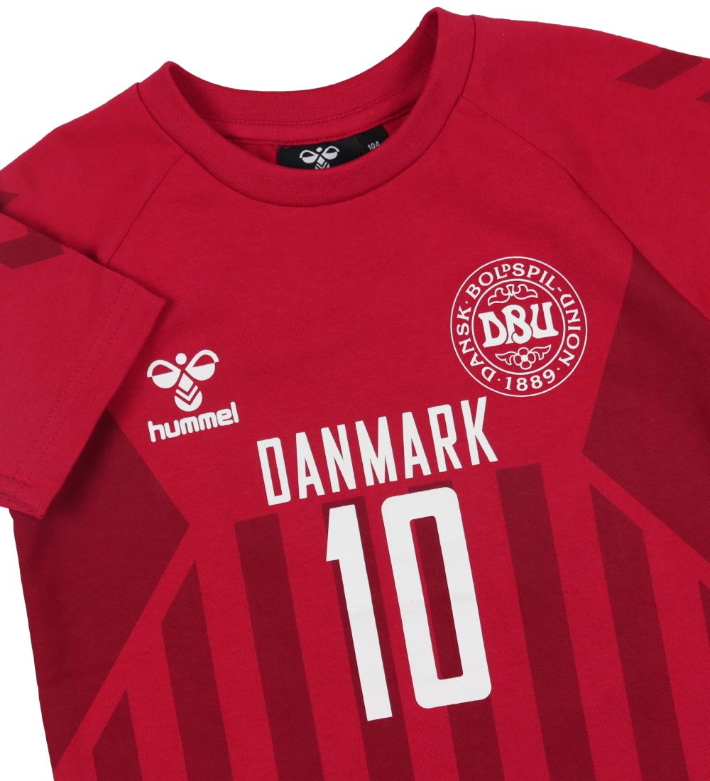 Hummel T-shirt - DBU - hmlCelebrate - Rød