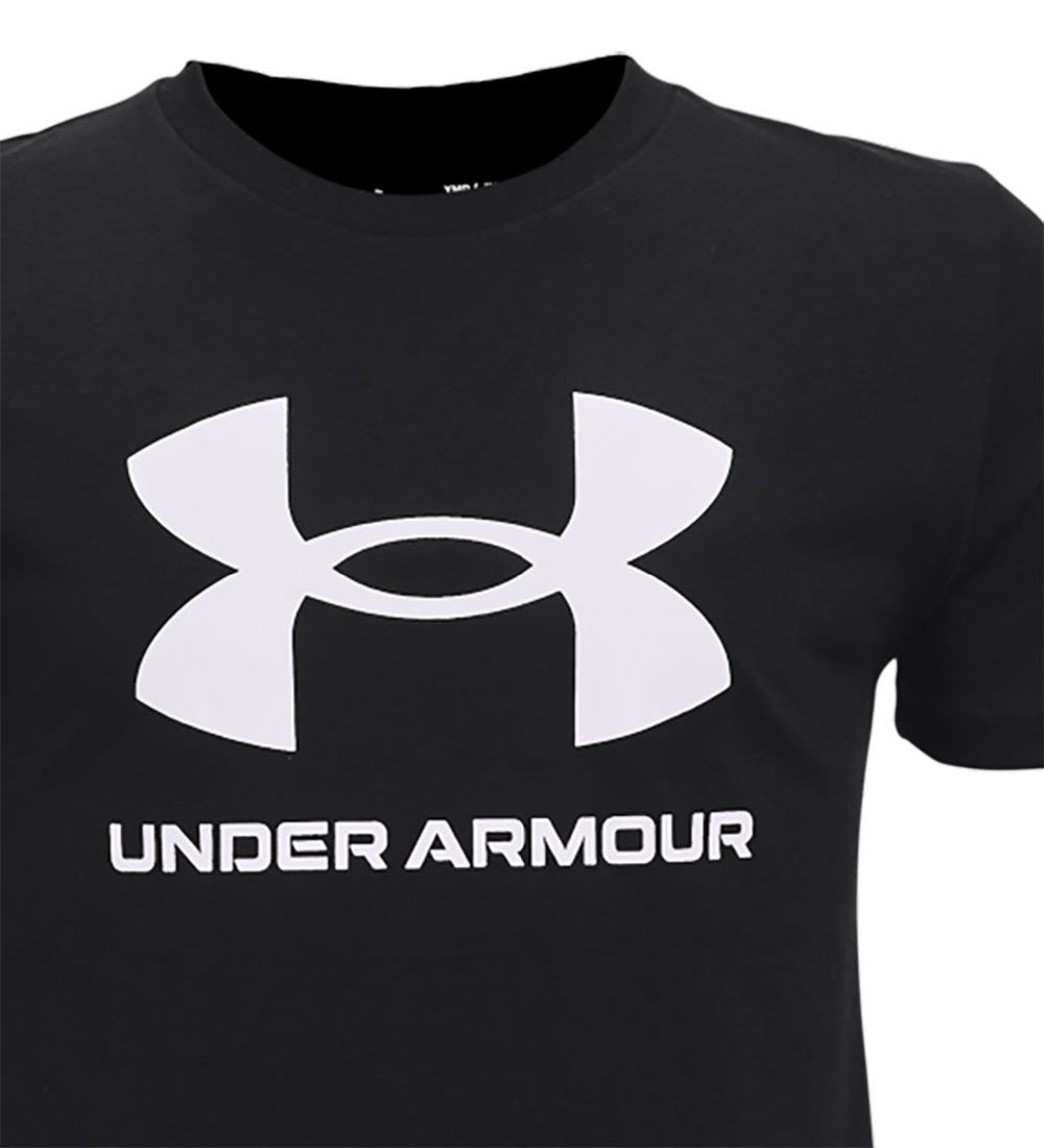 Under Armour T-shirt - Sportsyle Logo - Sort