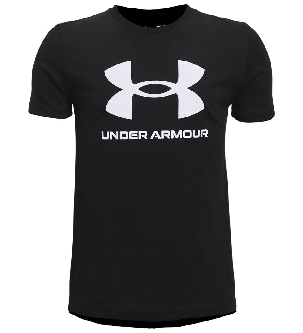 Under Armour T-shirt - Sportsyle Logo - Sort