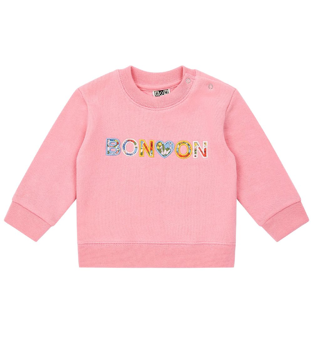 Bonton Sweatshirt - SW Liberty Bb - Rose Pomp