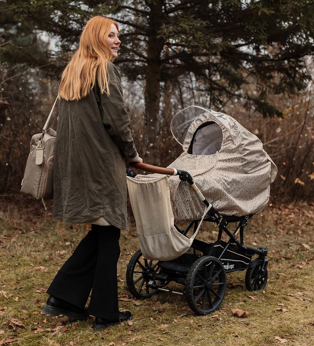 That's Mine Regnslag - Pram Rain Cover - Tiny Mushroom