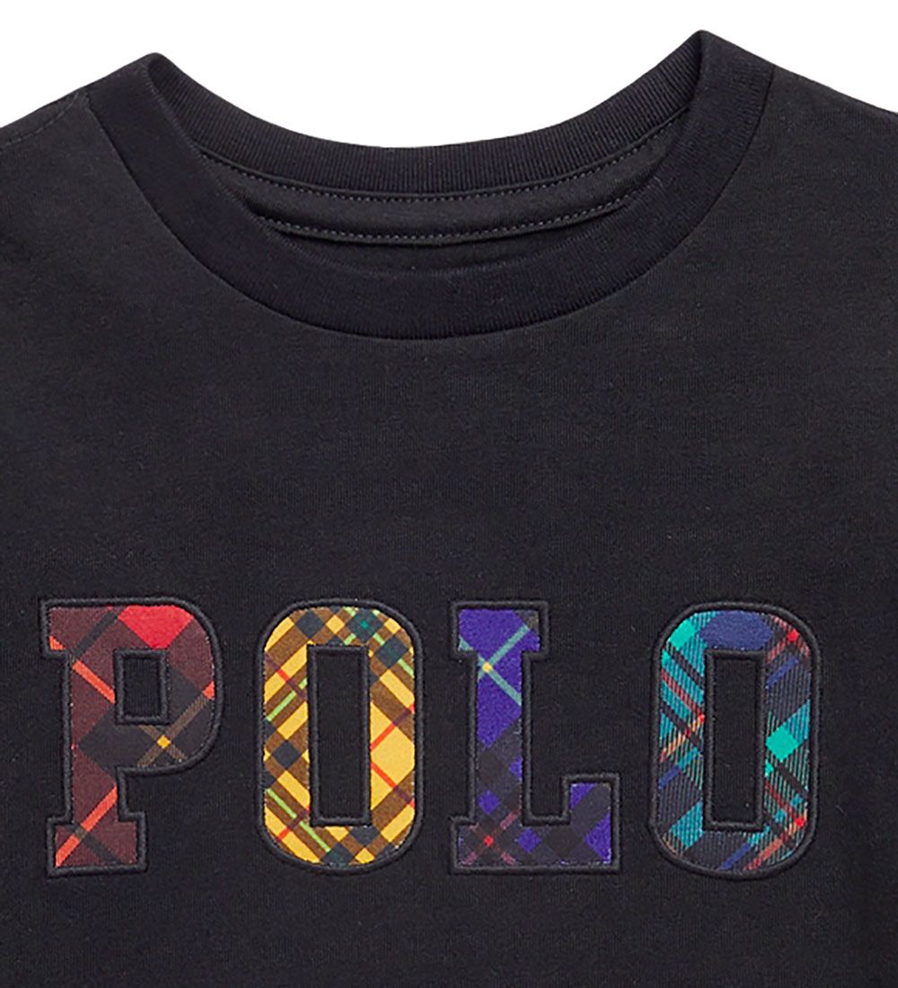 Polo Ralph Lauren Bluse - Sort m. Polo