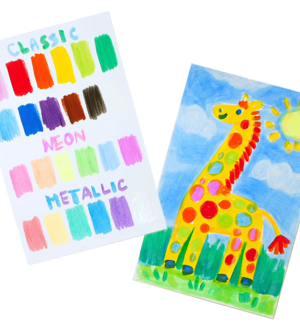 Ooly Tuscher - 24 Stk - Chunkies Paint Sticks Variety - Big
