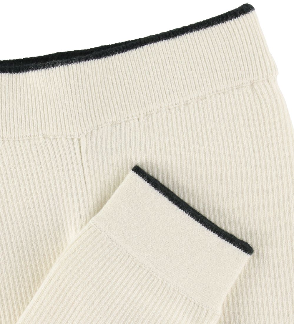 Calvin Klein Bukser - Rib - Contrast - Ivory