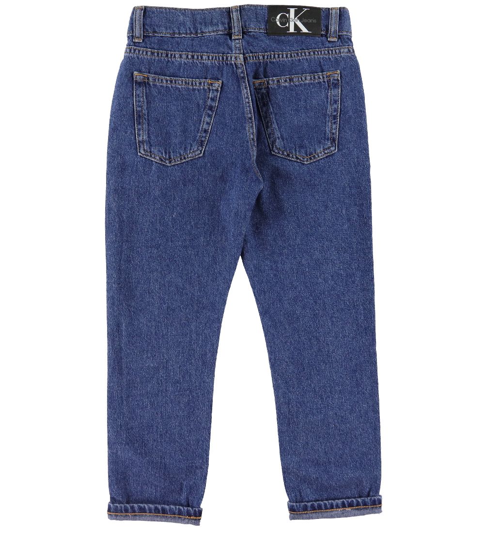Calvin Klein Jeans - Dad Fit - Salt Pepper Auth Blue