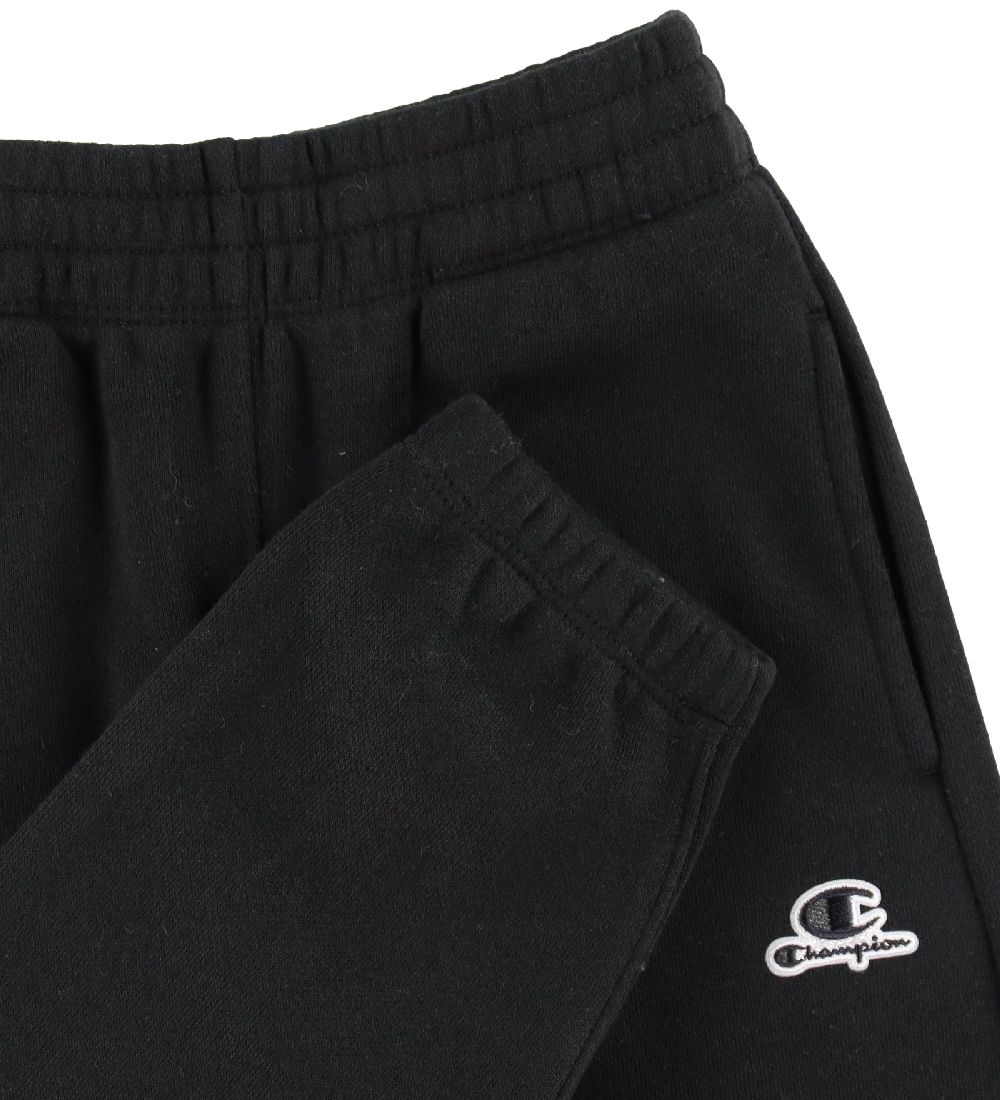 Champion Sweatpants - Elastic Cuff - Sort