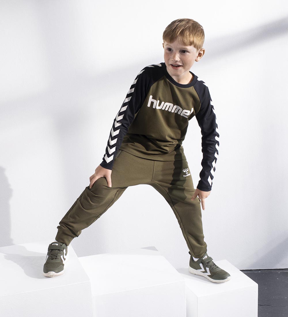 Hummel Sweatpants - hmlOn - Green Olive