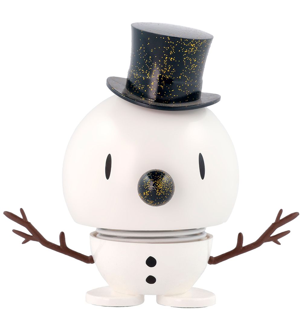 Hoptimist Medium Snowman - White/Blue