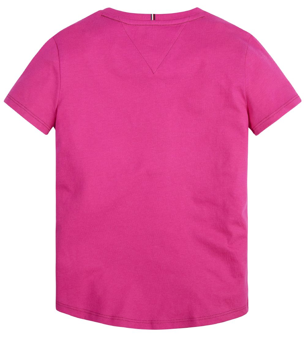 Tommy Hilfiger T-Shirt - Tommy Graphic Tee - Eccentric Magenta