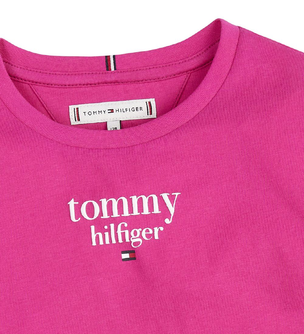 Tommy Hilfiger T-Shirt - Tommy Graphic Tee - Eccentric Magenta