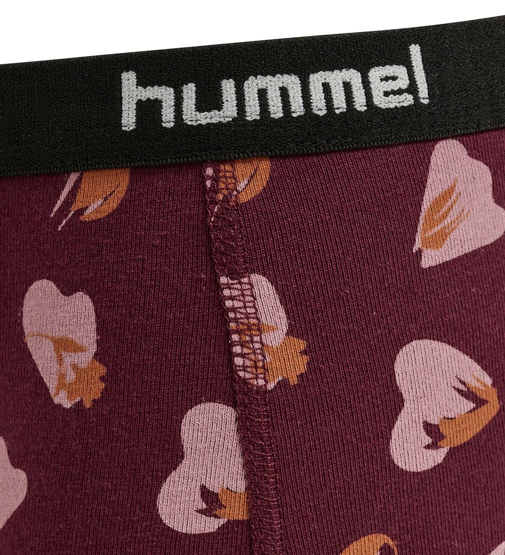 Hummel Hipsters - hmlCarolina - 2-pak - Windsor Wine