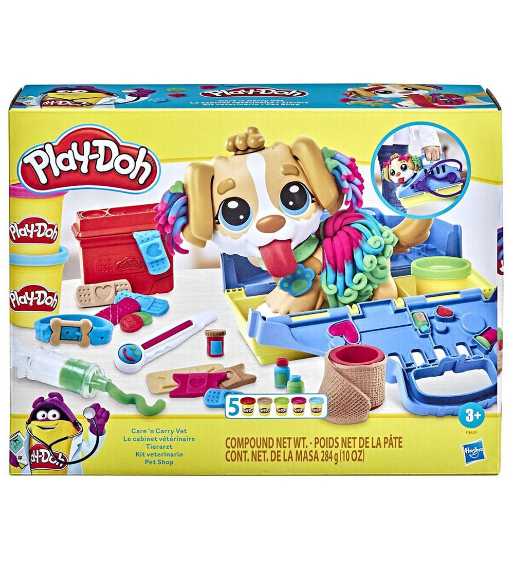 Play-Doh Modellervoks - Care 'N Carry Vet