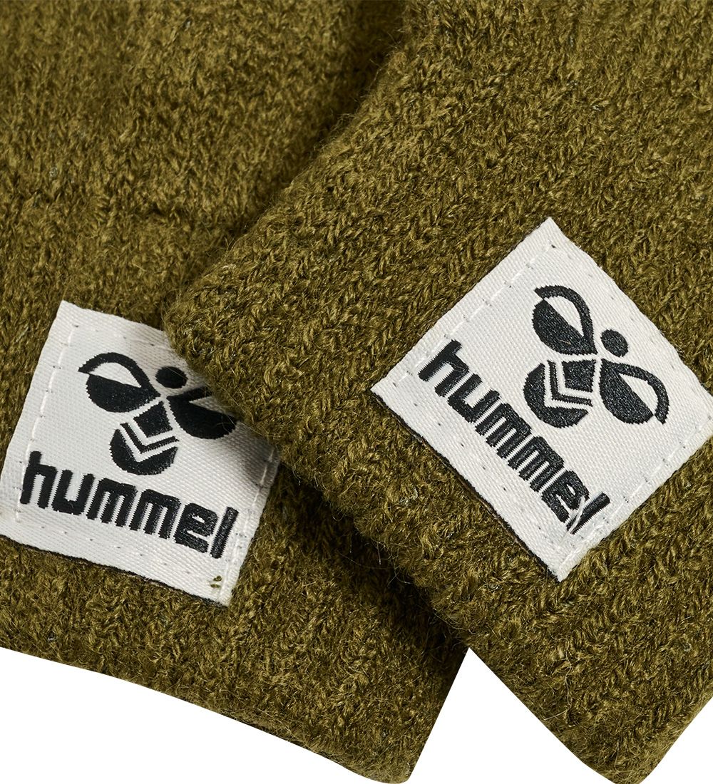 Hummel Handsker - hmlKvint - Strikket - Dark Olive