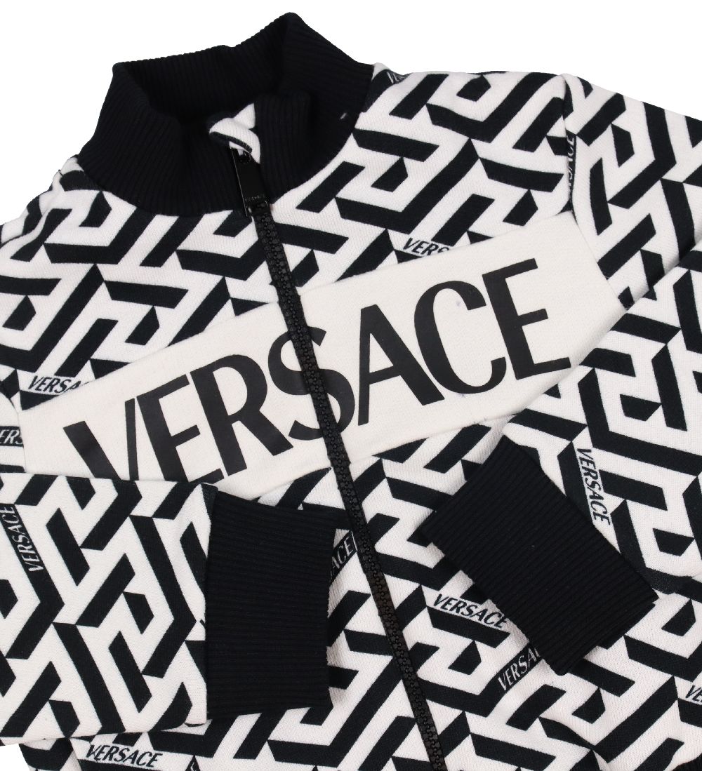 Versace Cardigan - Hvid/Sort